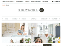 Tablet Screenshot of followfashion.nl